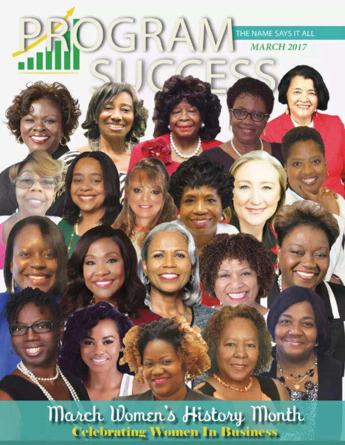 Program Success Magazine cover Marchs Women's History Month